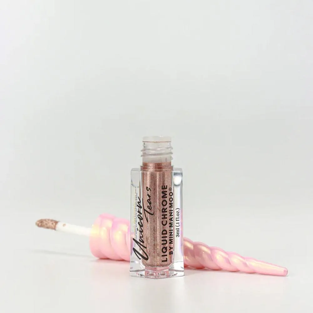 Mini Mani Moo! Unicorn Tears Liquid Chrome - Rose Gold / 0.1 oz.