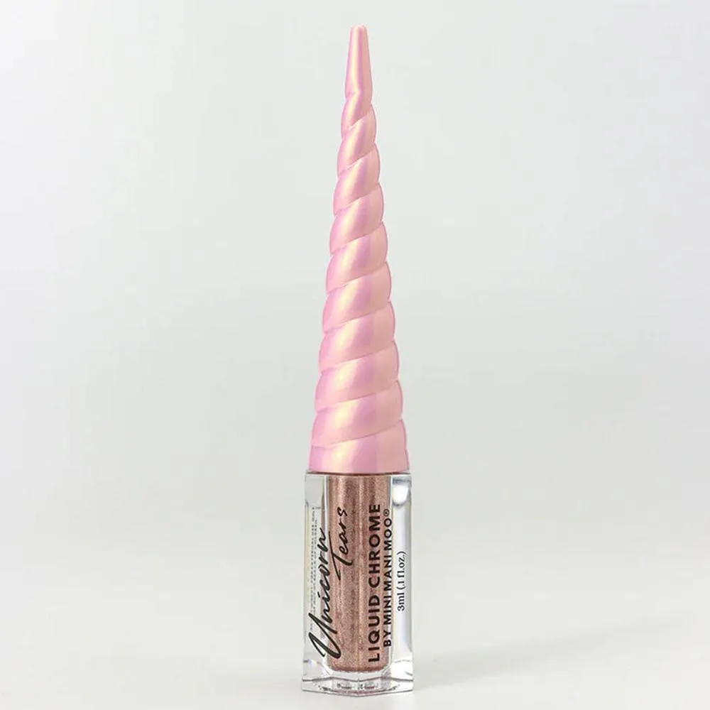 Mini Mani Moo! Unicorn Tears Liquid Chrome - Rose Gold / 0.1 oz.