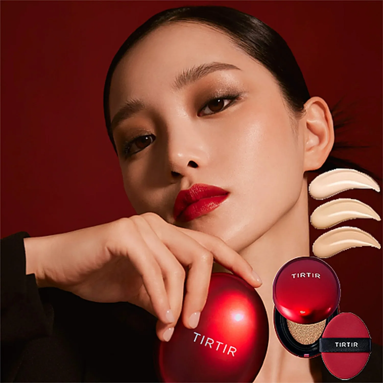 Mini Mask Fit Red Cushion -#23N Sand
