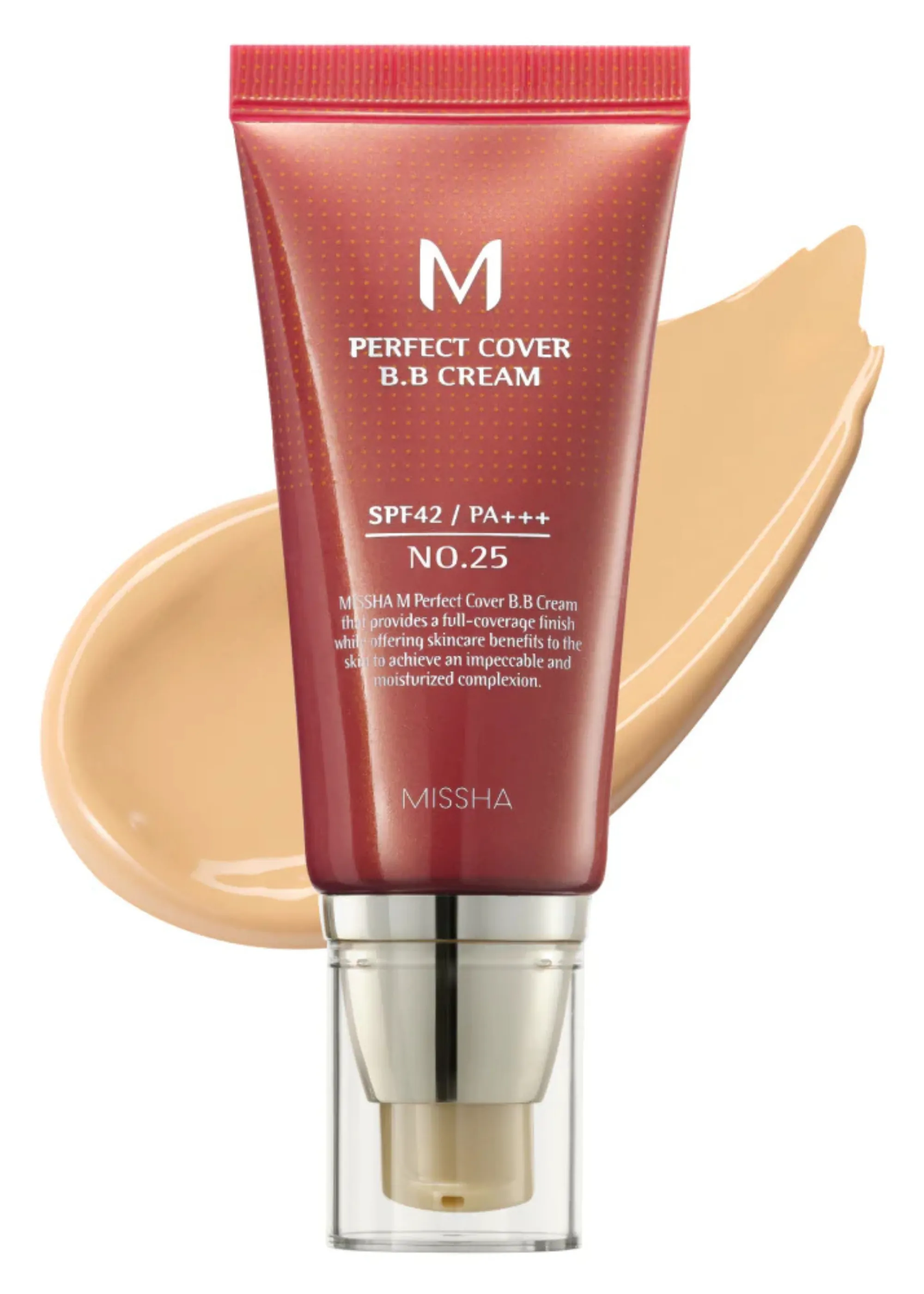 Missha M Perfect Cover BB Cream No.25 Warm Beige SPF 42 PA    50ml