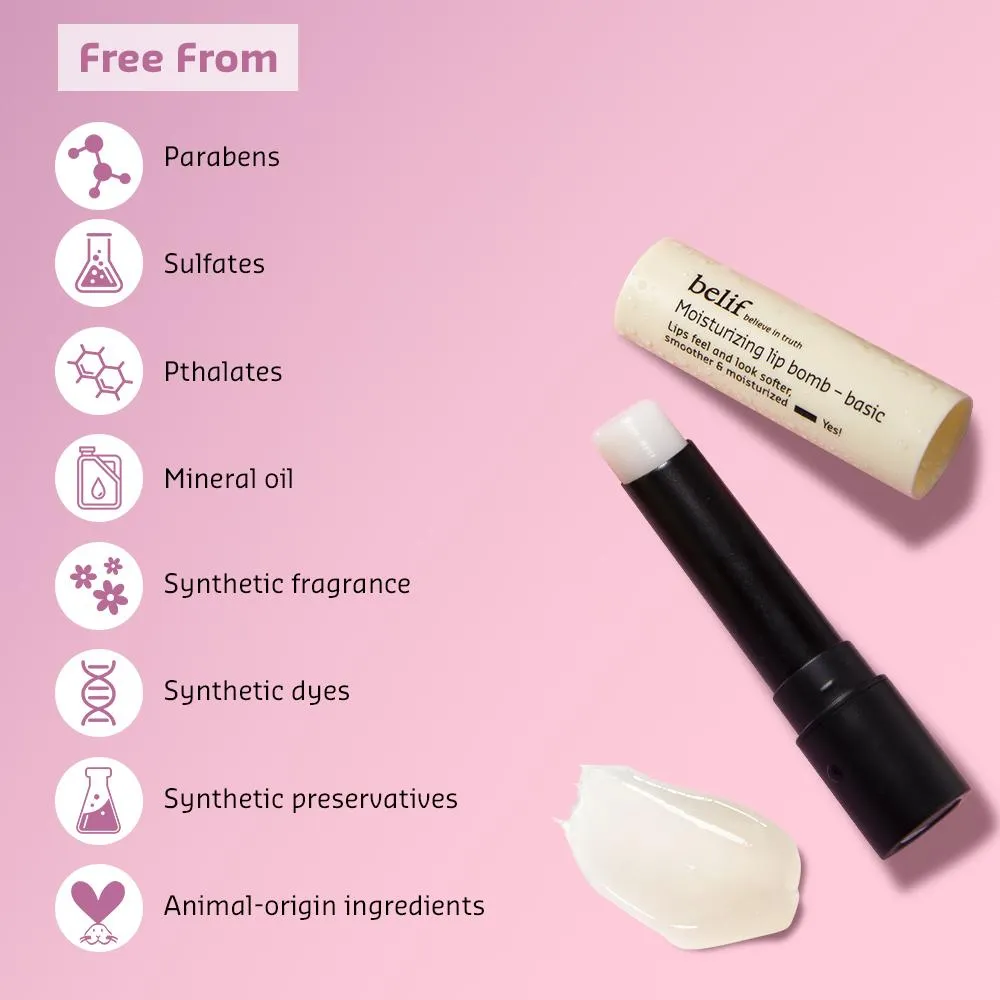 Moisturizing lip bomb - basic - 3g