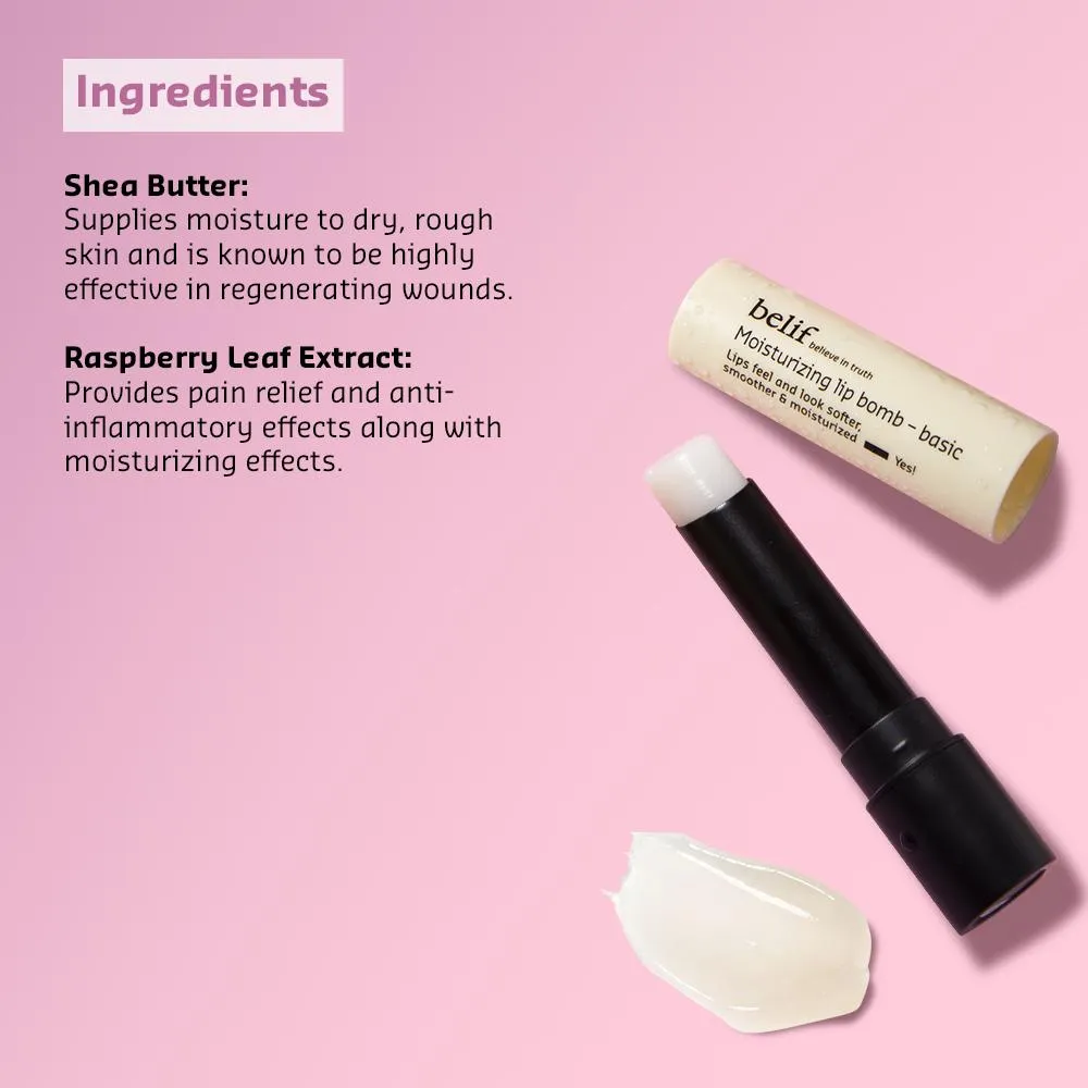 Moisturizing lip bomb - basic - 3g
