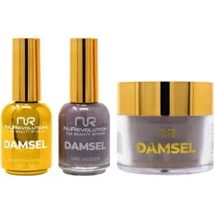 NuRevolution Noble 4-in-1 - LED/UV Soak Off Gel Polish 0.5 oz.   Nail Lacquer 0.5 oz.   Acrylic - Dipping - Sculpting Powder 2 oz. - #NMS118 Starlight Sensation