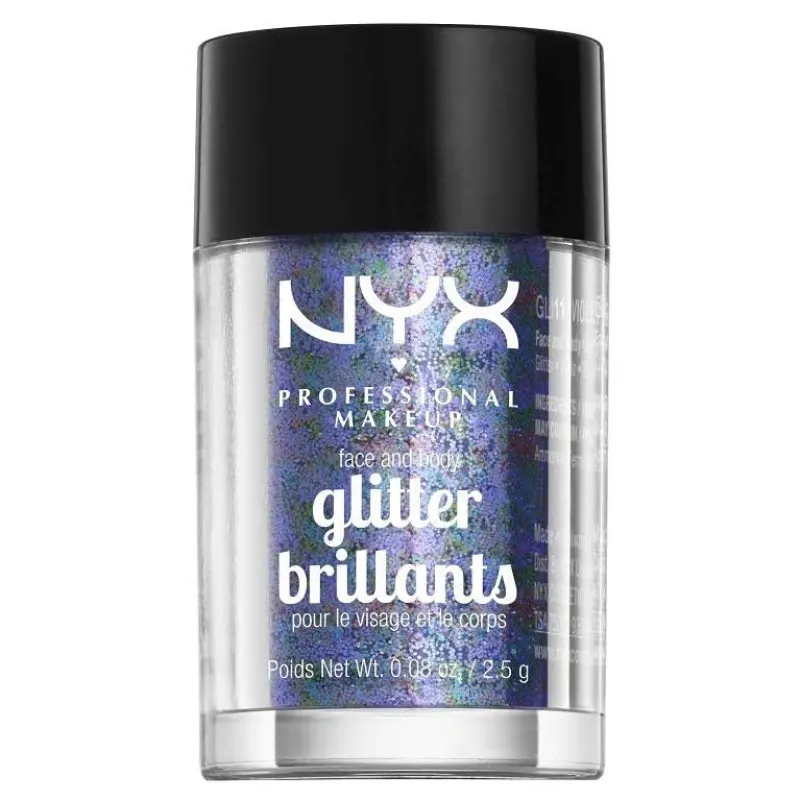 NYX Face And Body Glitter Brillants - GLI11 Violet