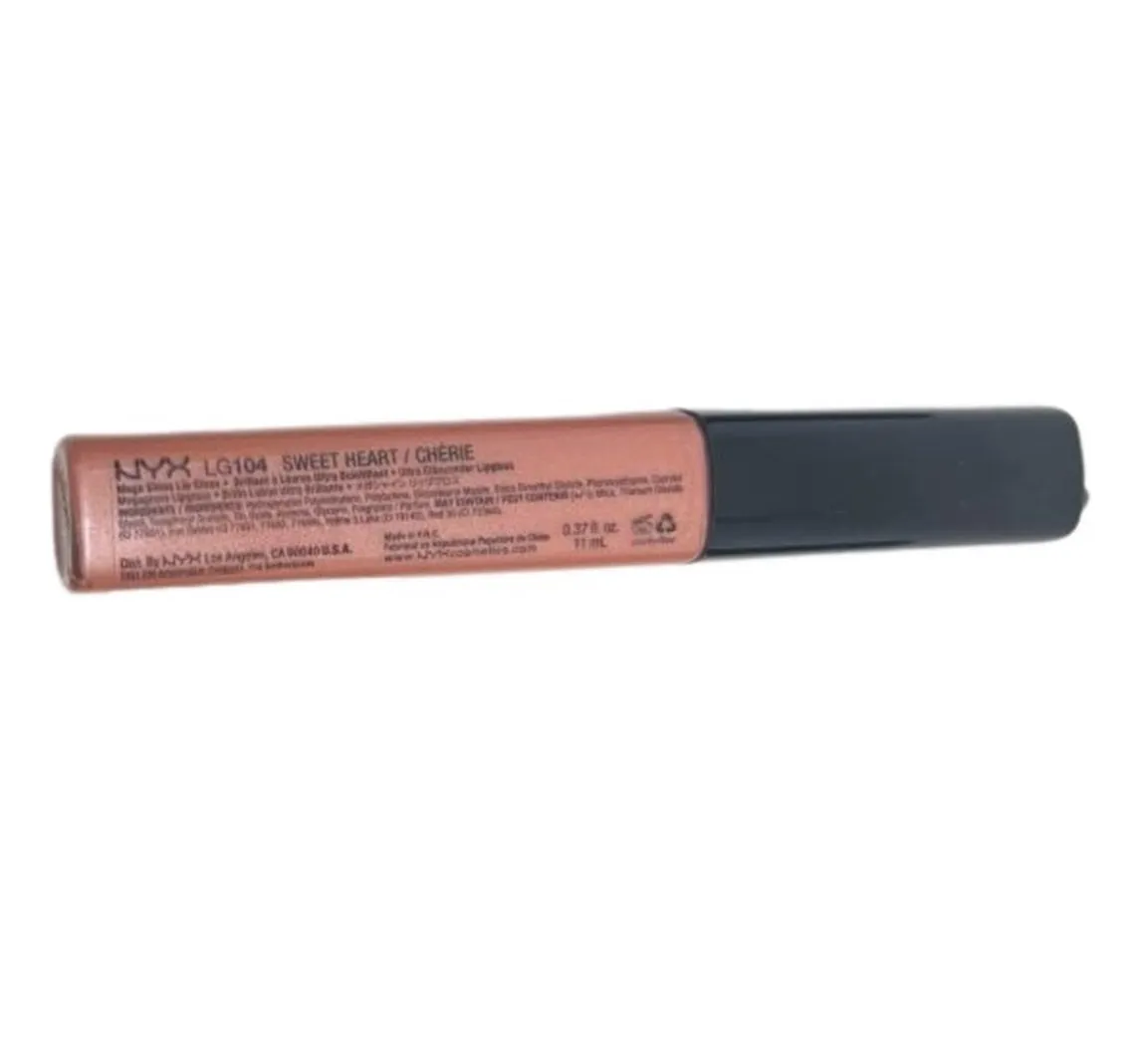 NYX Mega Shine Lip Gloss, Sweet Heart LG104