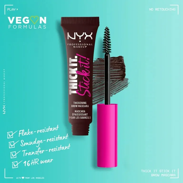 Nyx Thick it Stick it! Thickening Brow Gel Mascara Espresso