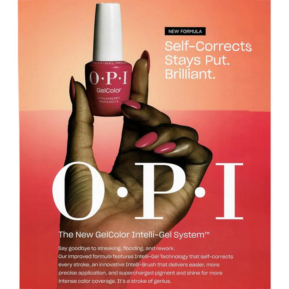 OPI GelColor Gel Nail Polish - I'm Yacht Leaving (Creme) with OPI Intelli-Gel Technology™ / 0.5 oz.