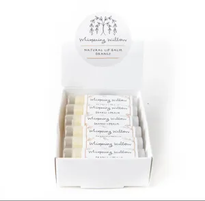 Orange lip balm
