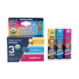 Organic Moose Smooch Lip Balm Assorted Packs