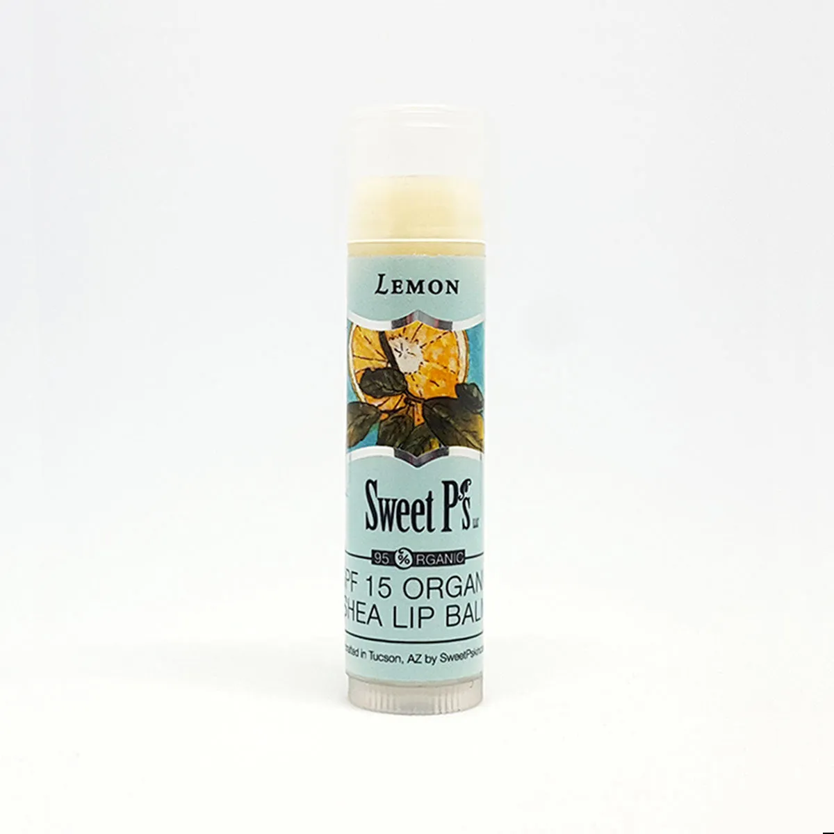 Organic Shea Lip Balm - Lemon