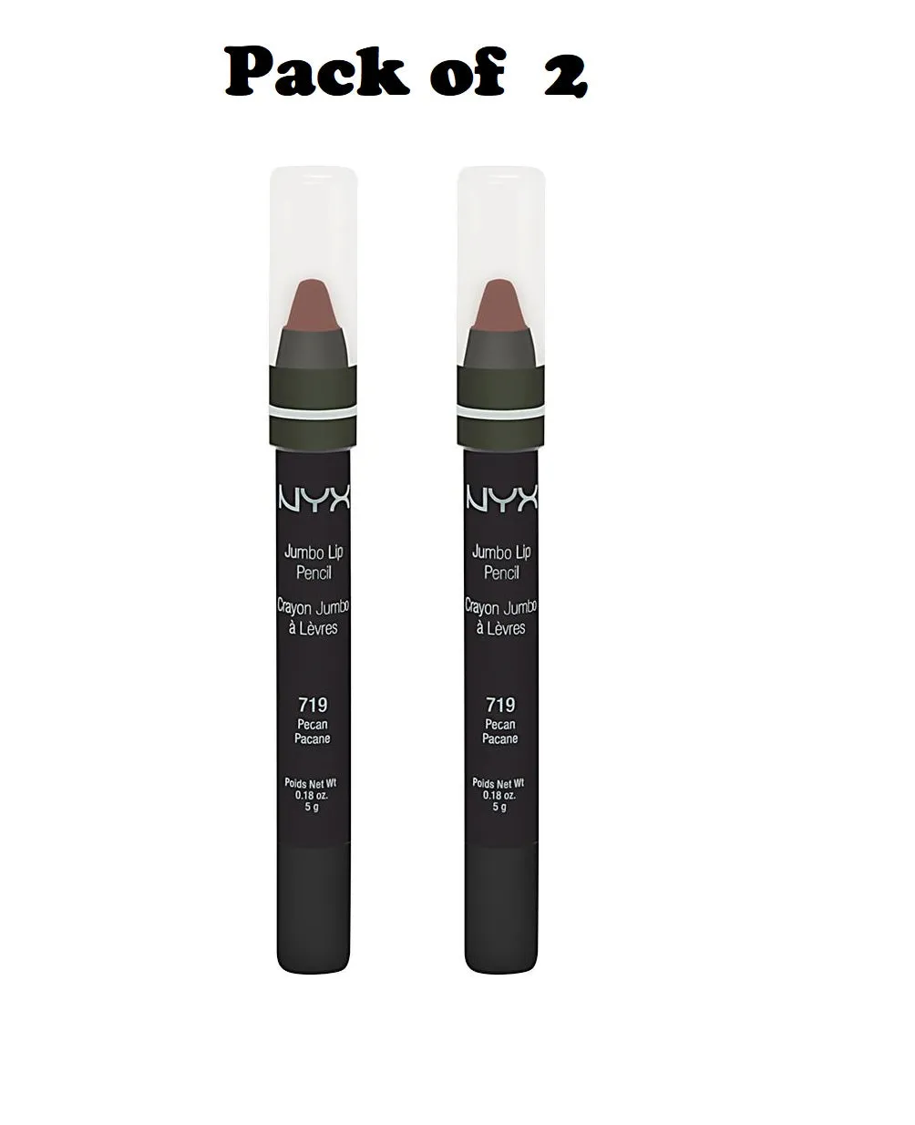 Pack of 2 NYX Jumbo Lip Pencil