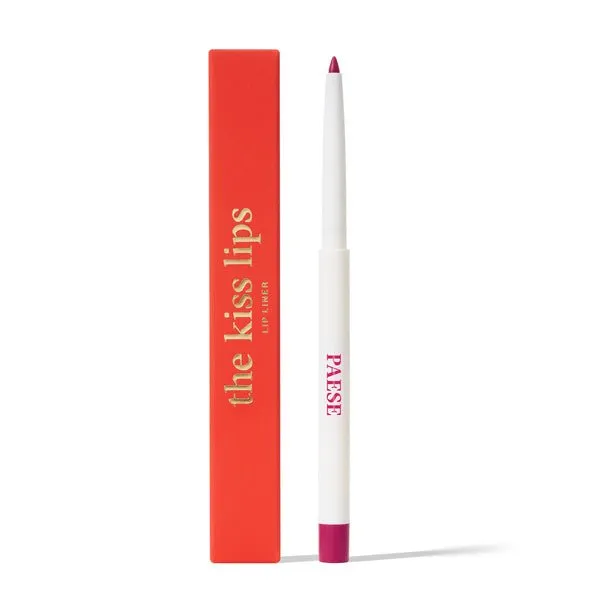 PAESE THE KISS LIPS SET - Liquid Lipstick & Lip Liner - 05 Raspberry Red