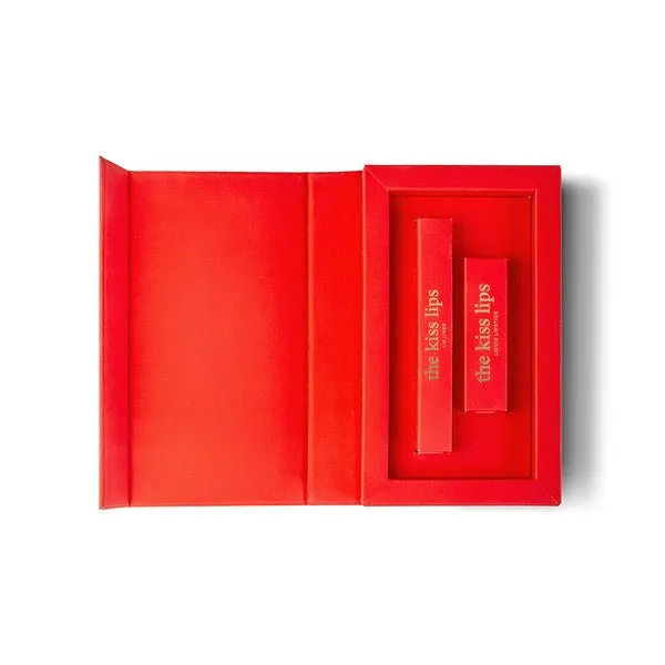 PAESE THE KISS LIPS SET - Liquid Lipstick & Lip Liner - 06 Classic Red