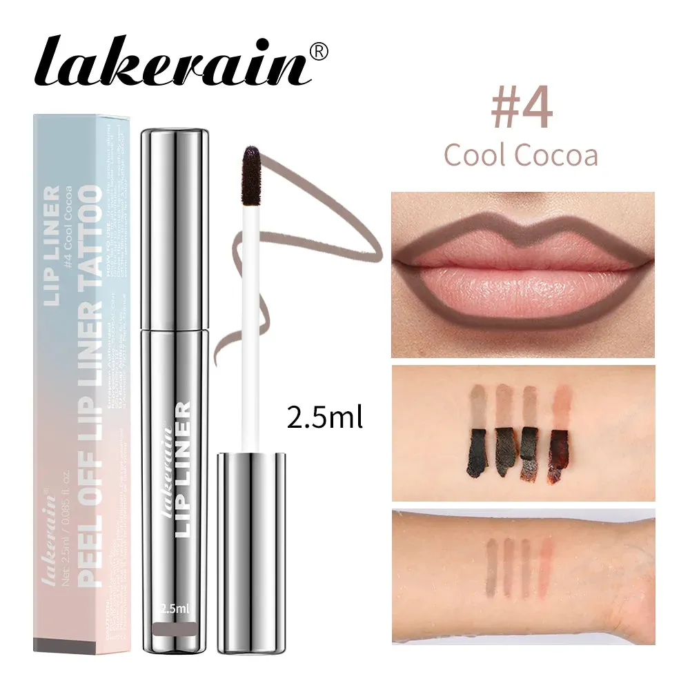 Peel & Reveal Waterproof Tattoo Lip Tint – Long-Lasting Matte Lip Stain & Contour Gloss