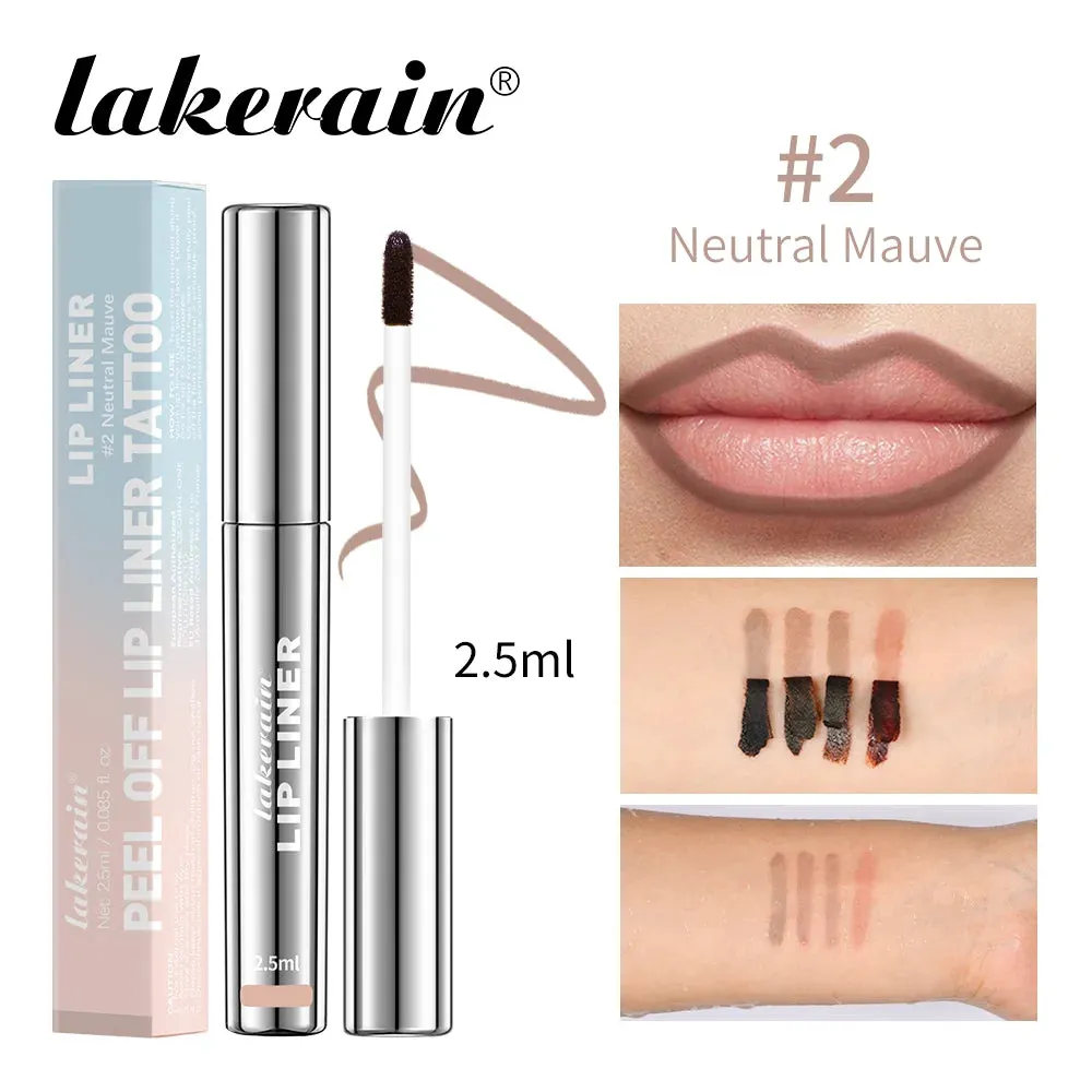 Peel & Reveal Waterproof Tattoo Lip Tint – Long-Lasting Matte Lip Stain & Contour Gloss