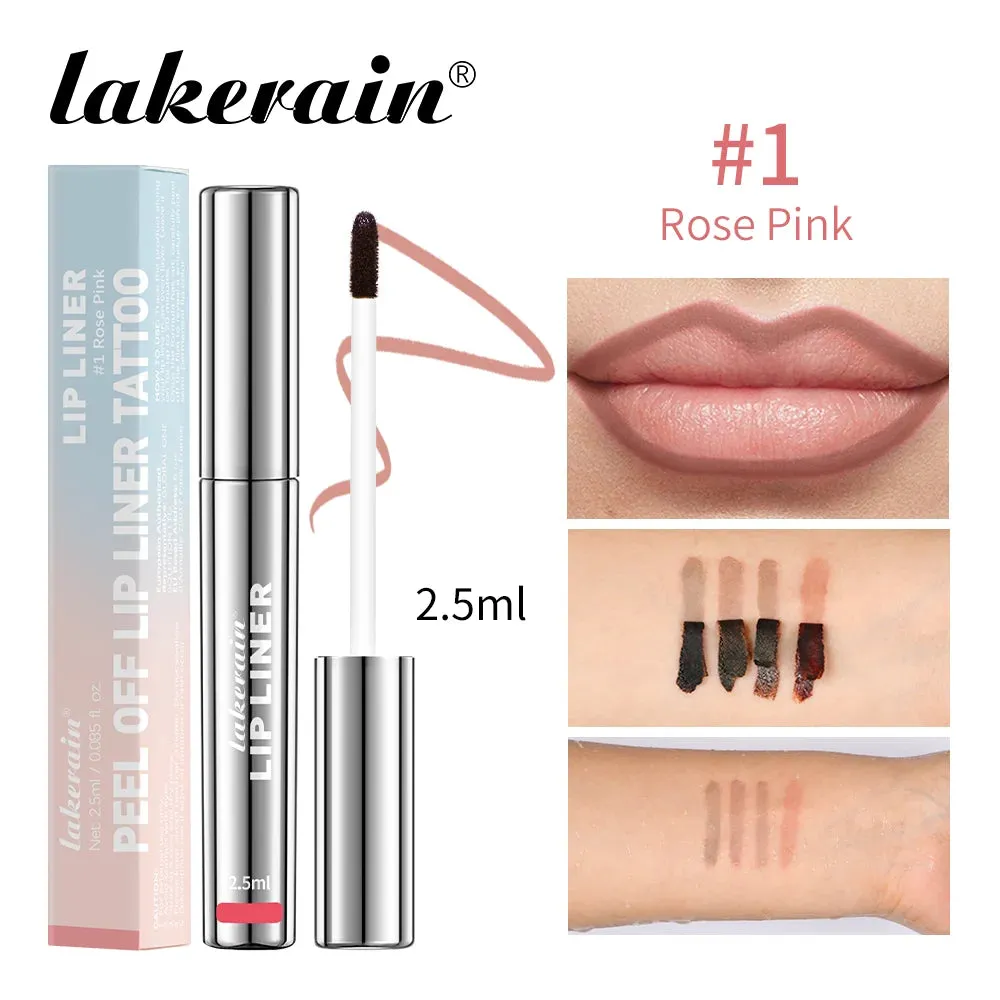 Peel & Reveal Waterproof Tattoo Lip Tint – Long-Lasting Matte Lip Stain & Contour Gloss