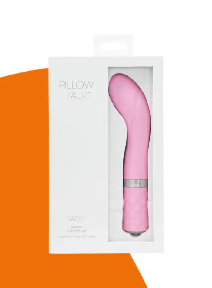 Pillow Talk SASSY Swarovski Crystal G-Spot Vibrator