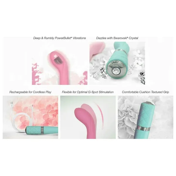 Pillow Talk SASSY Swarovski Crystal G-Spot Vibrator