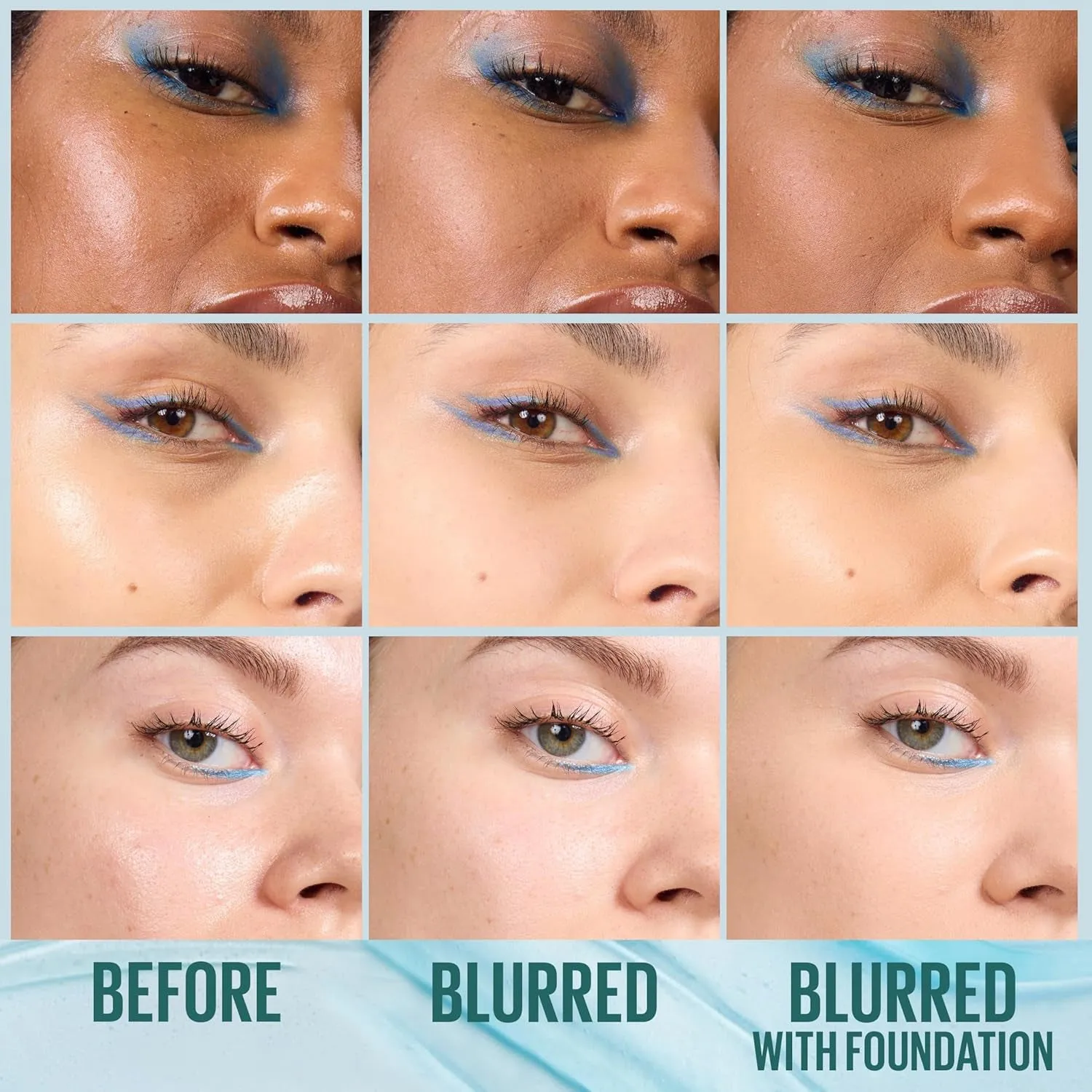 Poreless Jelly Primer, Hydrating, Blurring Makeup Primer with 2% Niacinamide for up to 24HR Make up Wear, Clear, 1 Count