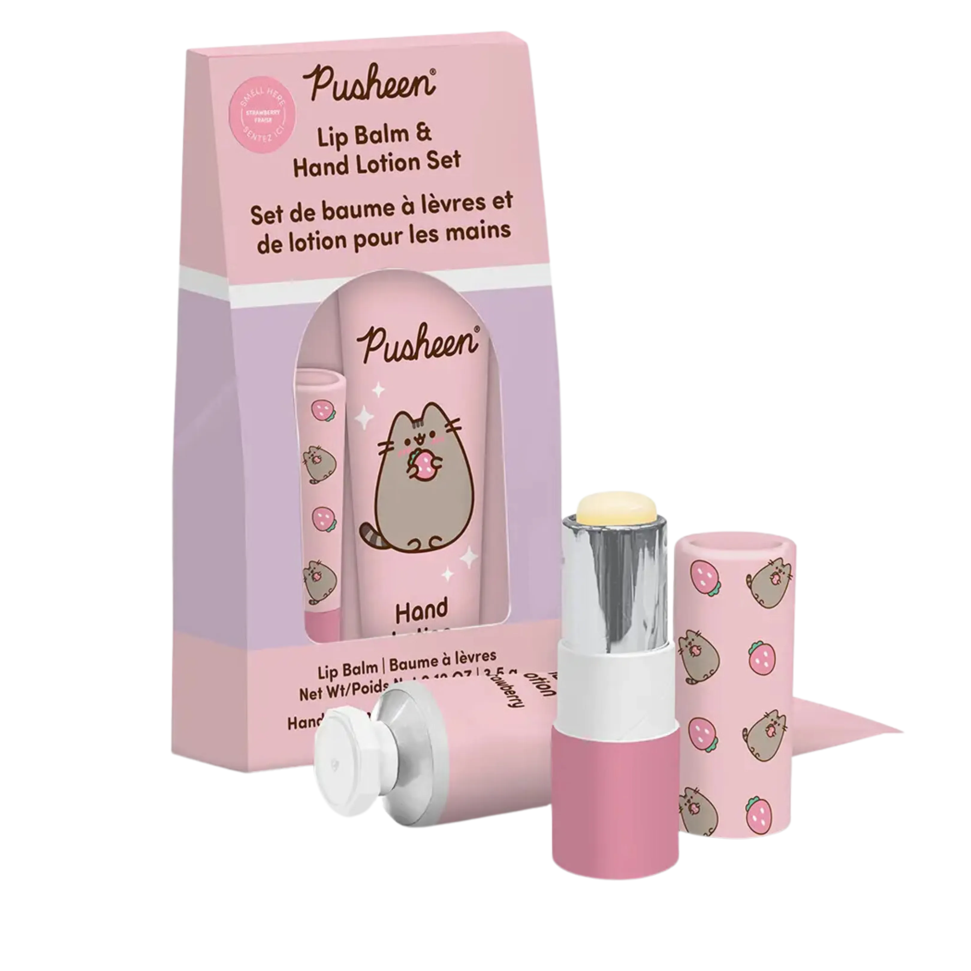 Pusheen Lip Balm & Hand Lotion Set