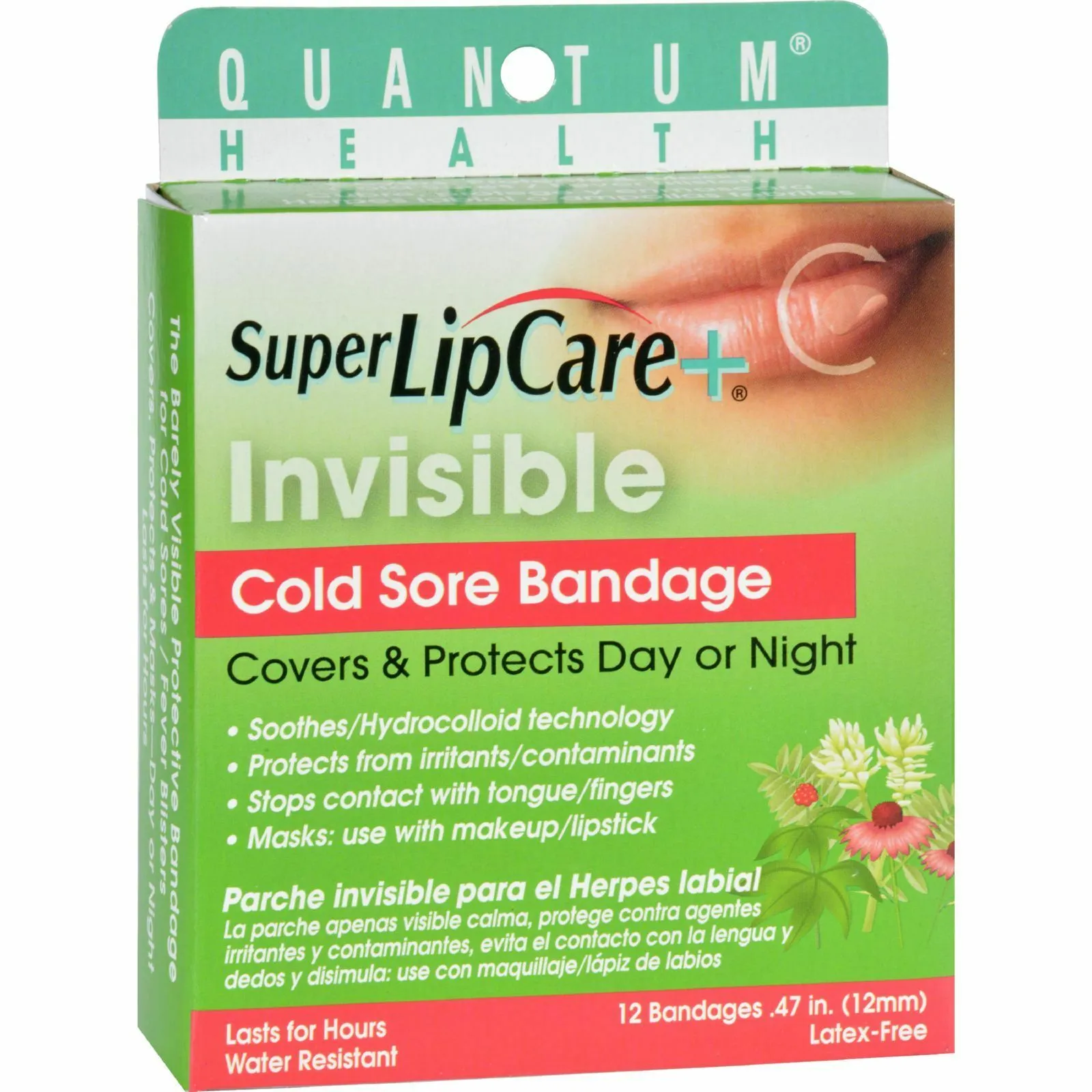 Quantum Health Lip Clear Invisible Cold Sore Bandage