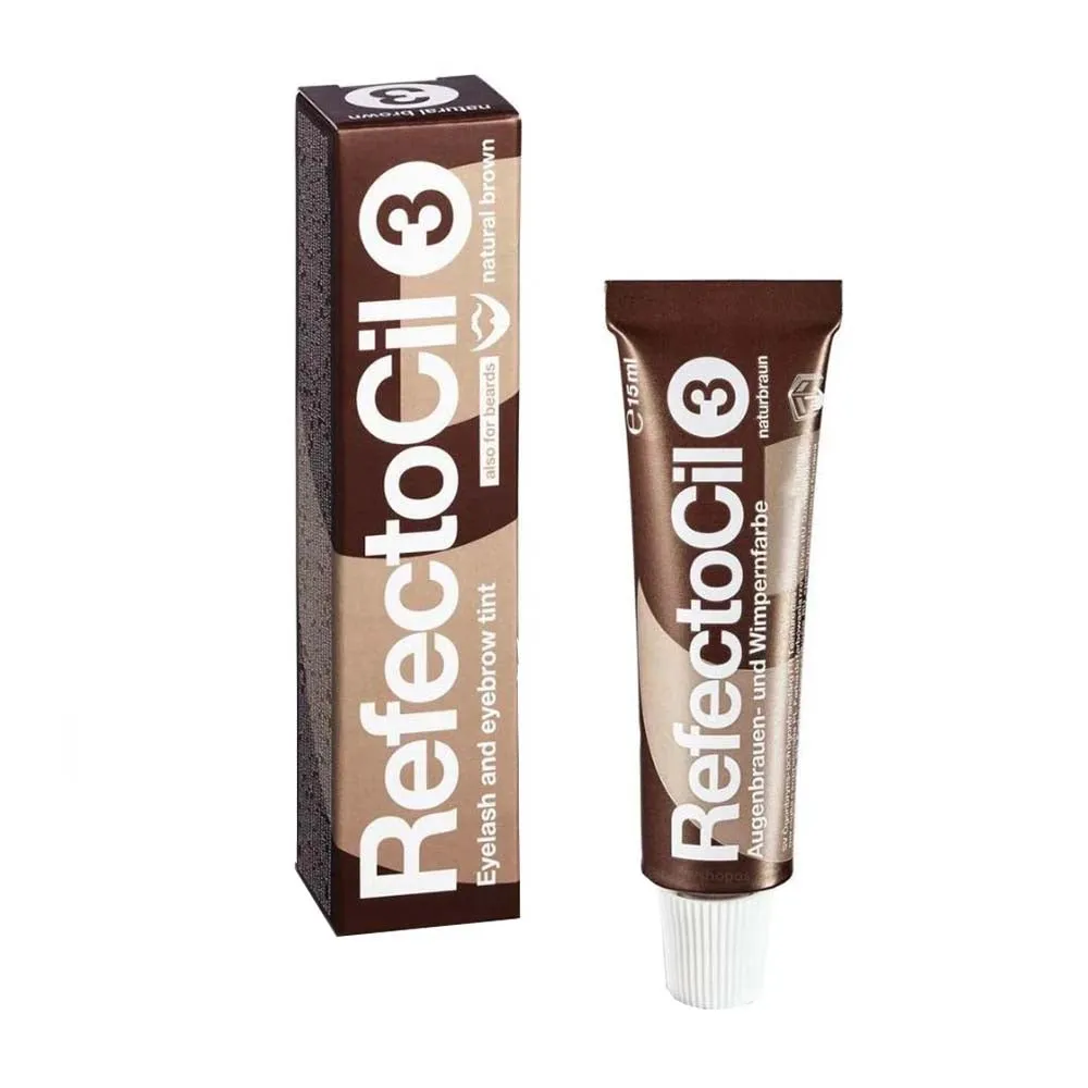 RefectoCil Eyelash & Eyebrow Tint 3 Natural Brown 15ml
