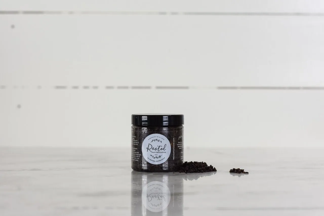 Rise & Shine Face & Lip Coffee Scrub