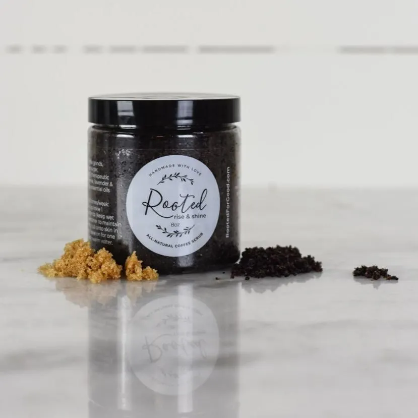Rise & Shine Face & Lip Coffee Scrub