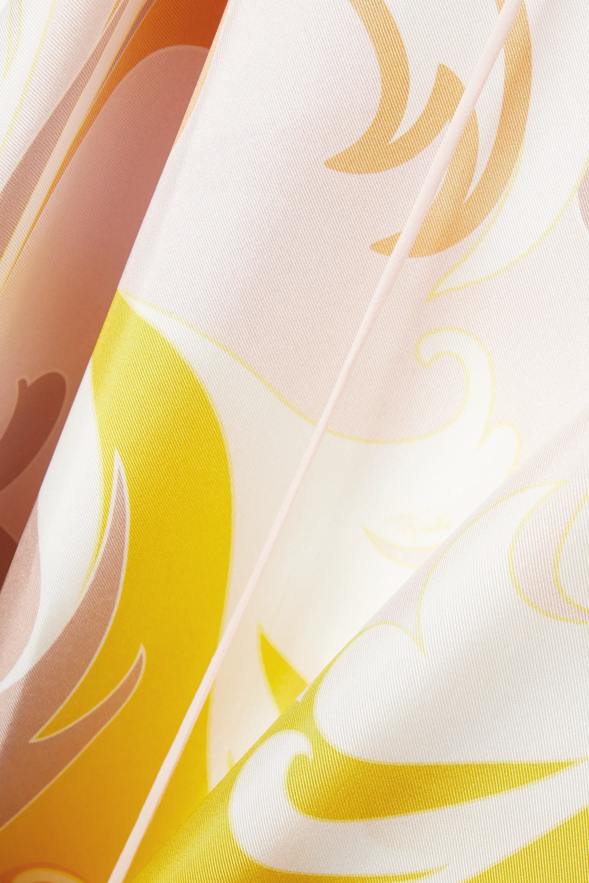 Rorschach Satin Silk Kaftan Dress
