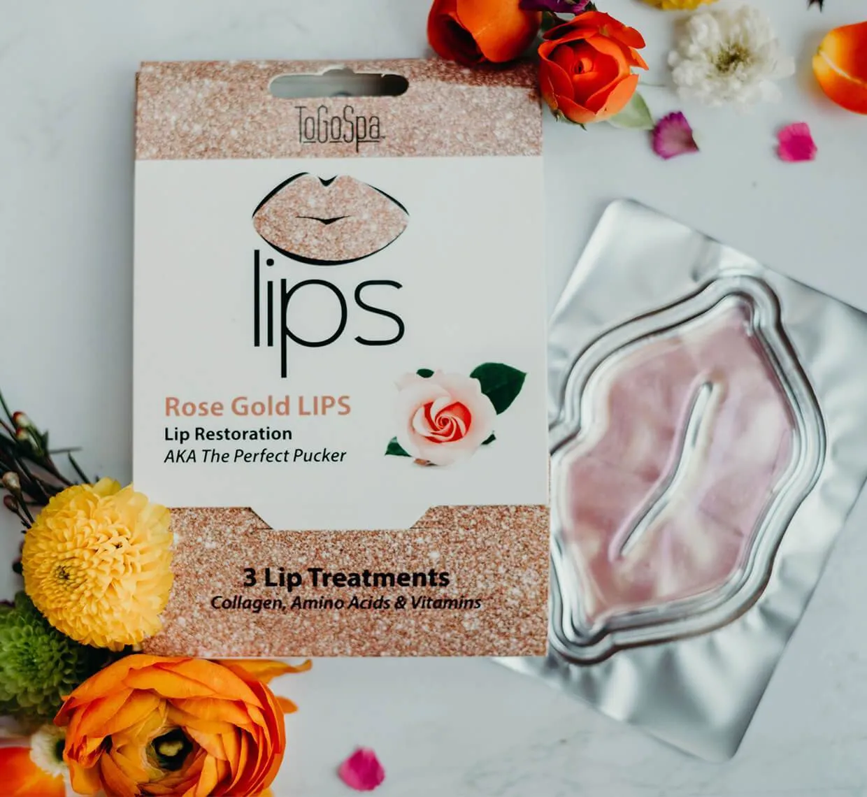 Rose Gold LIPS