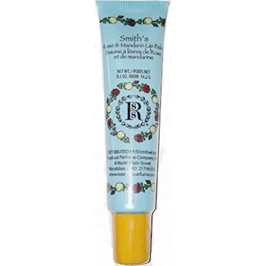 Rosebud Perfume Co Smith's Rose and Mandarin Lip Balm Tube -  0.5 oz