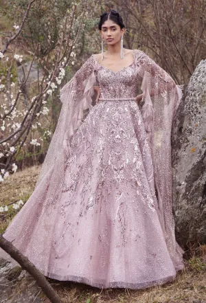 Samaria Shimmer Tulle Bridal Gown