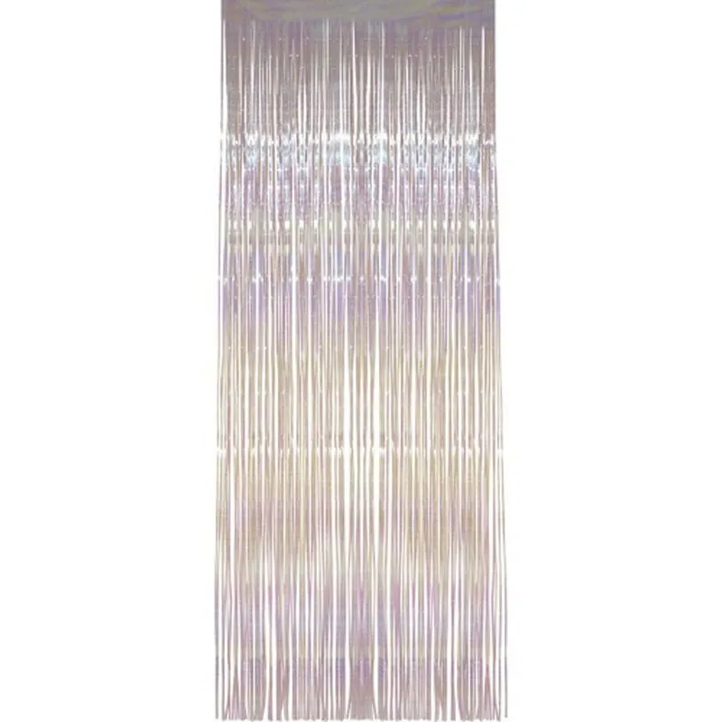 Shimmer Curtain, White