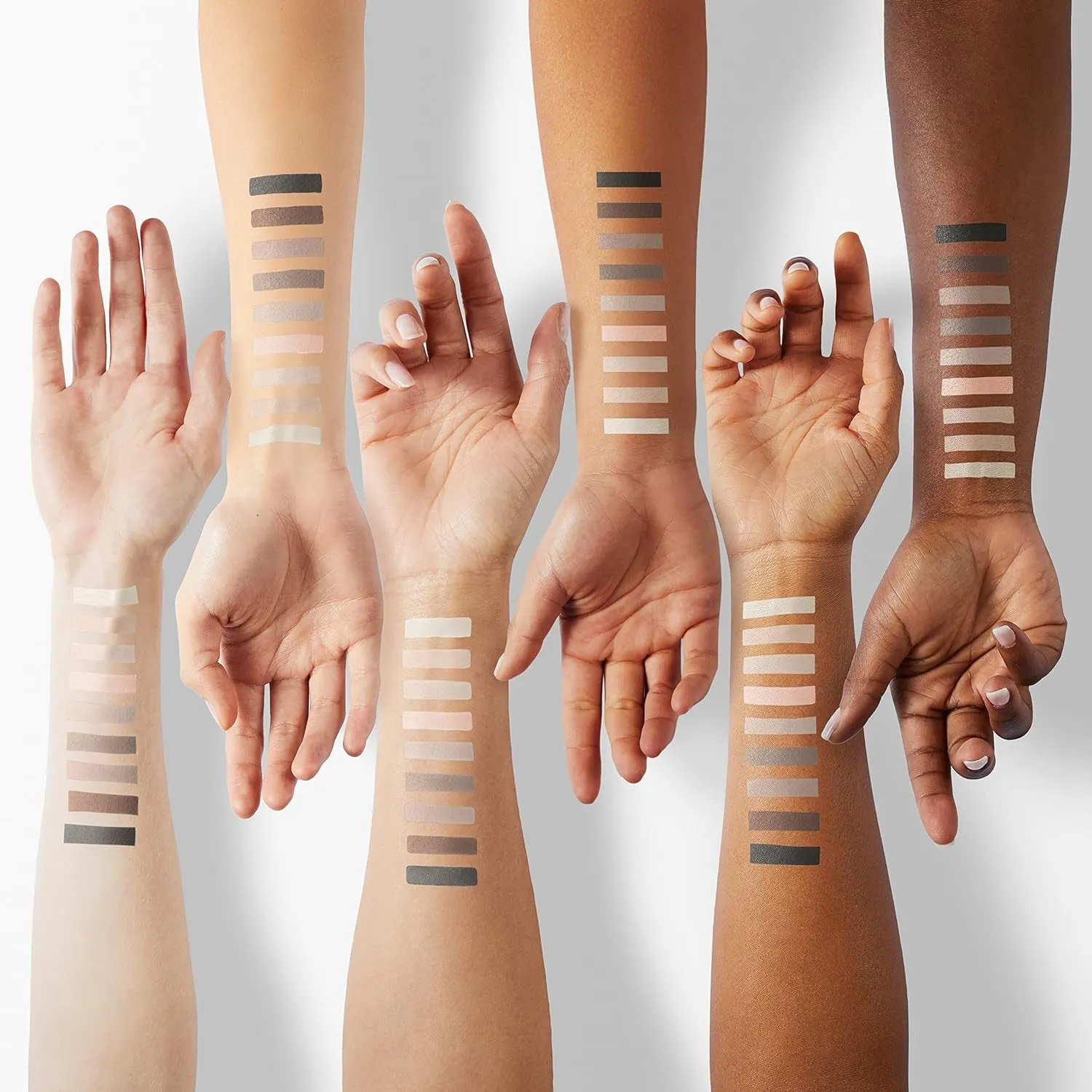 Shimmer Strips Custom Naked Nude Eyeshadow & Eyeliner, Universal Looks Collection Nude