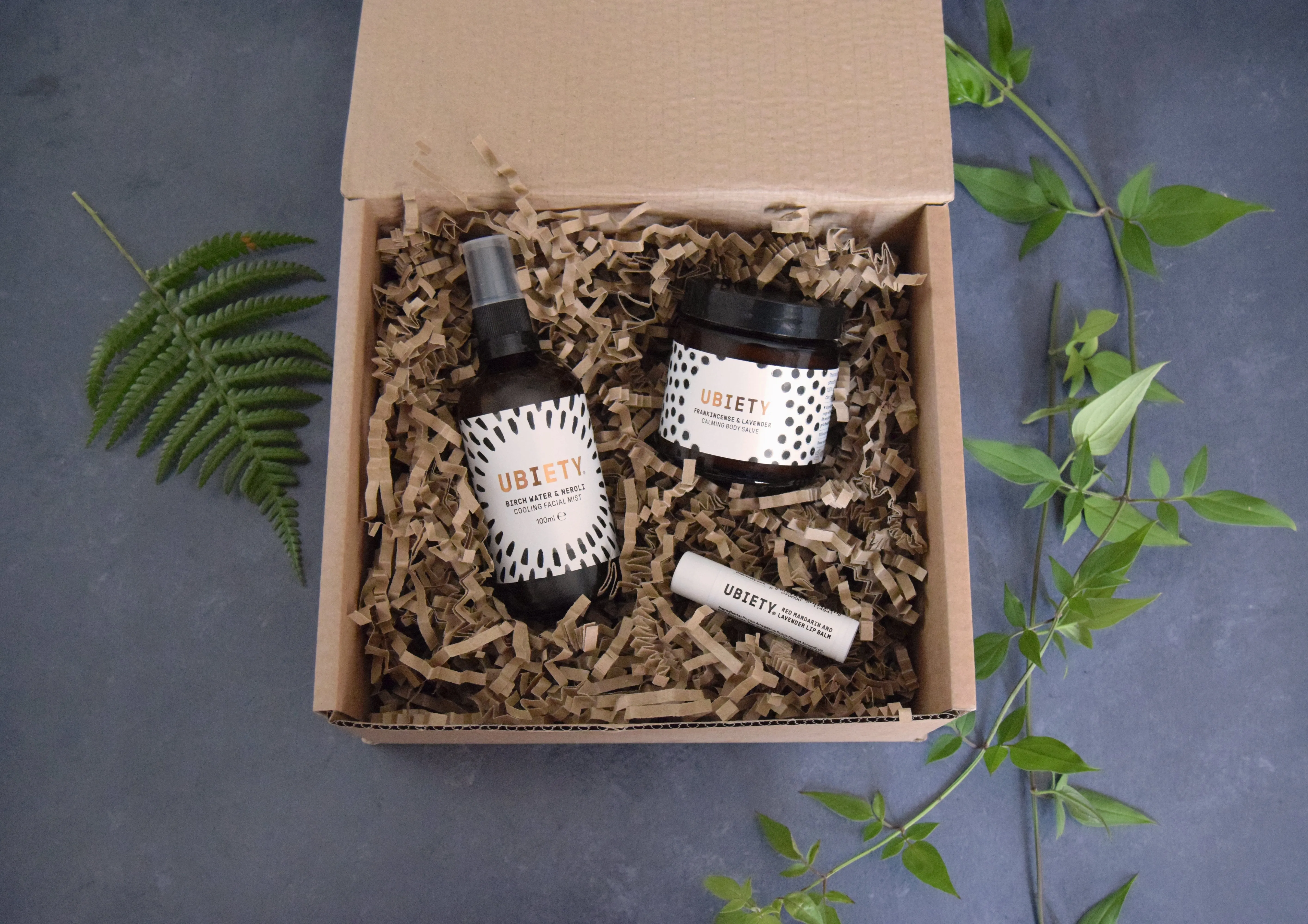 'Soothe Me' Gift Box | Mist, Body Salve & Lip Balm