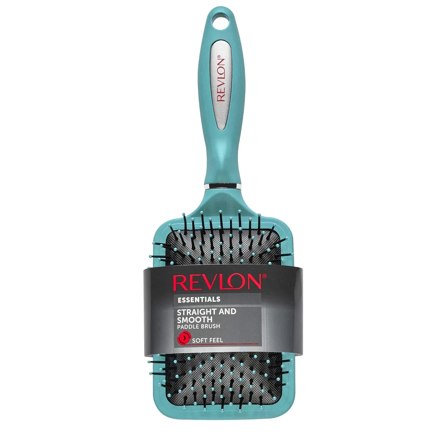 Straight & Smooth Soft Touch Paddle Hair Brush Set, Black   Berry