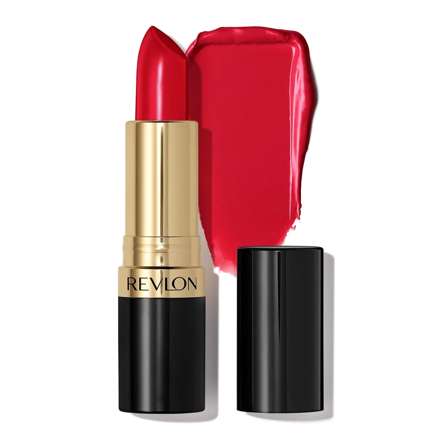 Super Lustrous Lipstick, Creamy Formula for Soft, Fuller-Looking Lips, Moisturized Feel, 755 Bare It All, 0.15 Oz