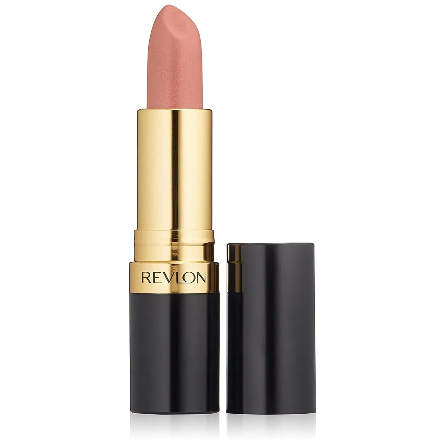 Super Lustrous Lipstick, Creamy Formula for Soft, Fuller-Looking Lips, Moisturized Feel, 755 Bare It All, 0.15 Oz