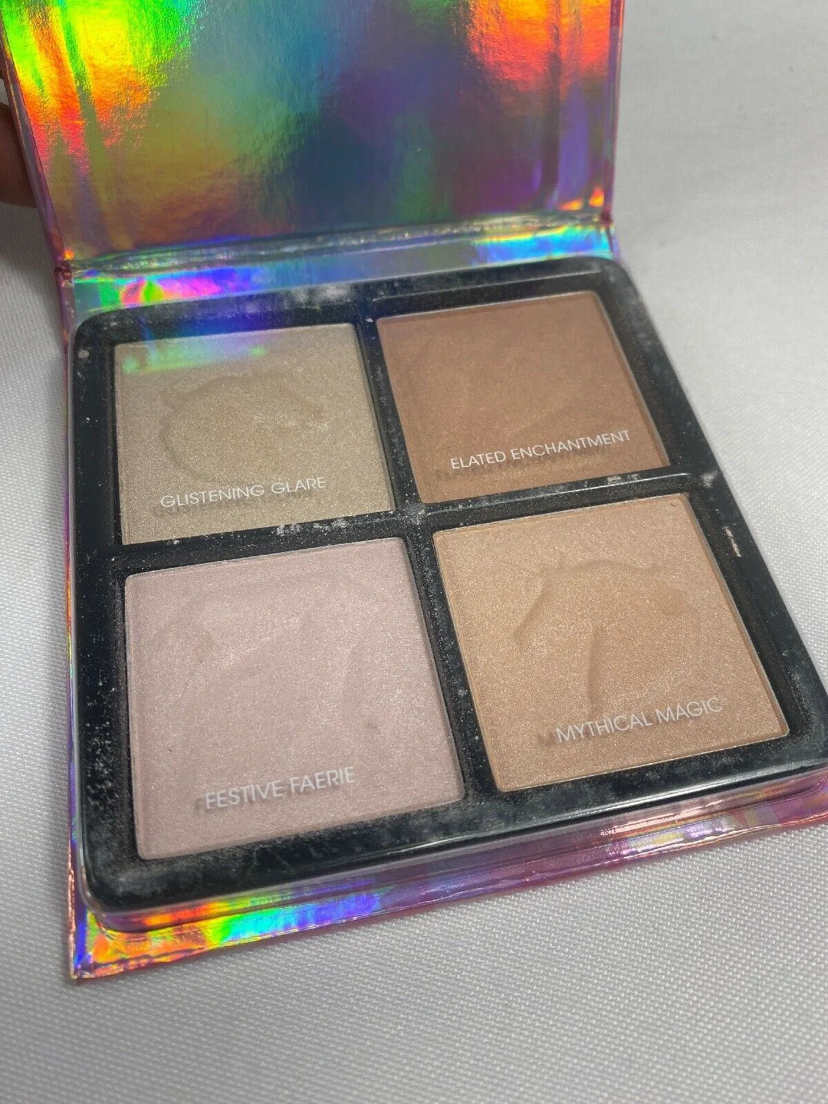 The Color Workshop Glow Illuminating Collection 4 Highlighters PALLETE
