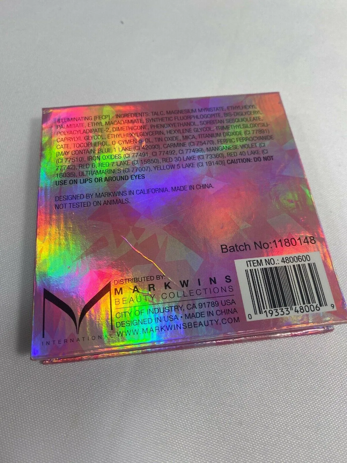 The Color Workshop Glow Illuminating Collection 4 Highlighters PALLETE