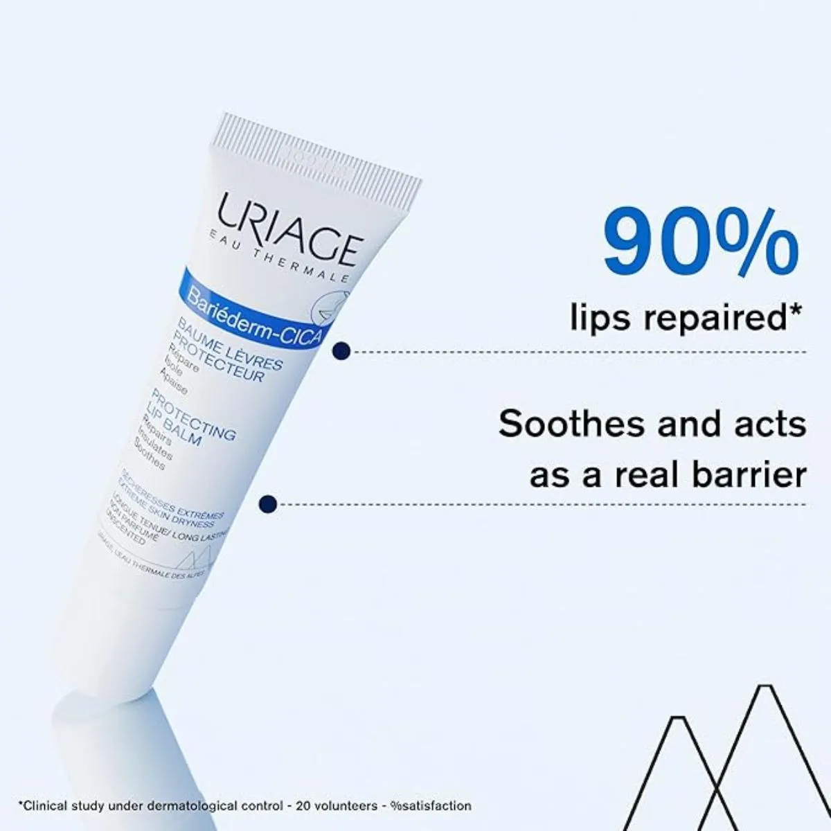 Uriage Promo Pack: Uriage Bariéderm Cica-Lips Repairing Balm 2x15ml