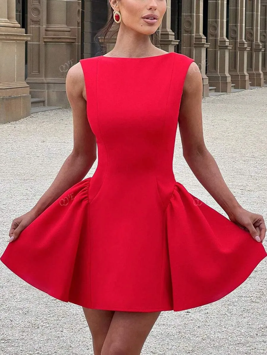 Valencia Sculpted Mini Dress
