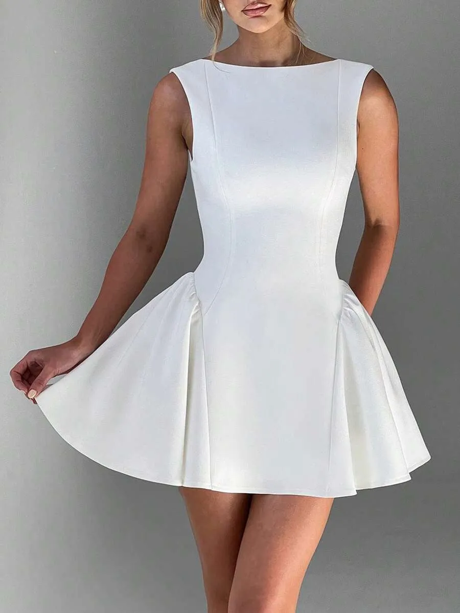 Valencia Sculpted Mini Dress