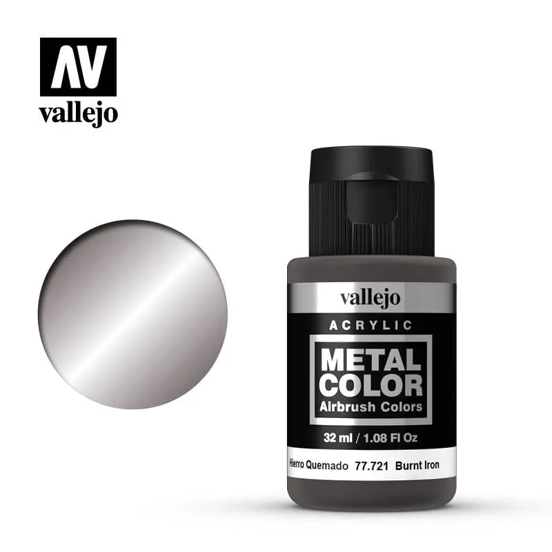 Vallejo Metal Color Burnt Iron 32ml
