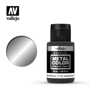 Vallejo Metal Color Gunmetal Grey 32ml