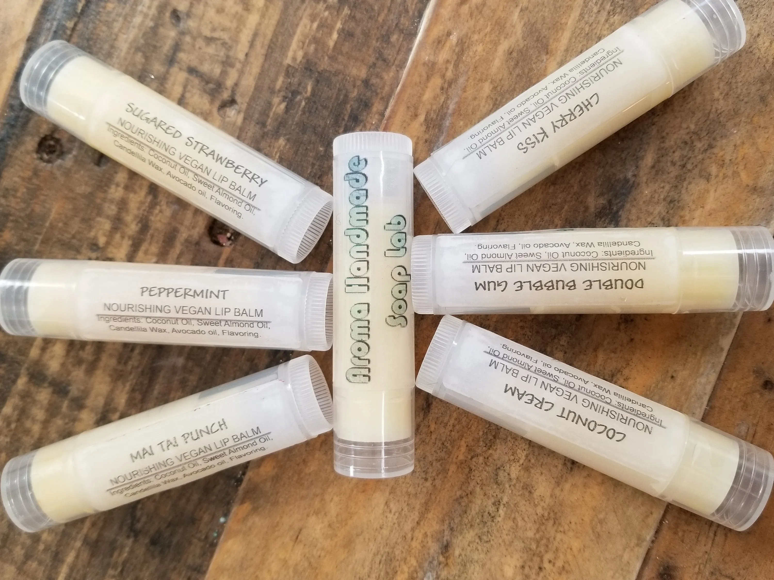 Vegan Lip Balm (Choose Your Flavor)
