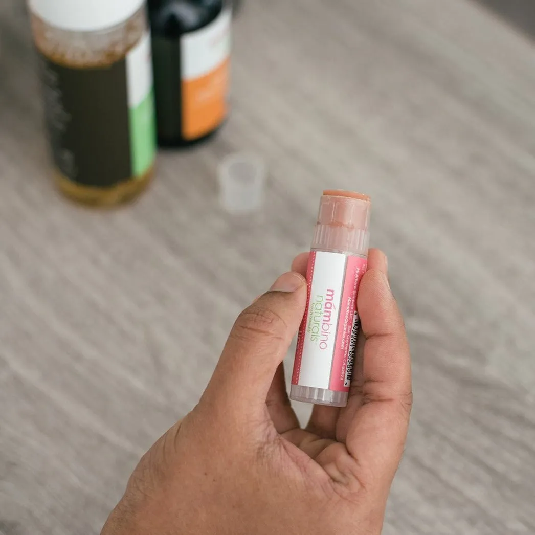 Vegan Lip Balm, Juicy Red Grapefruit