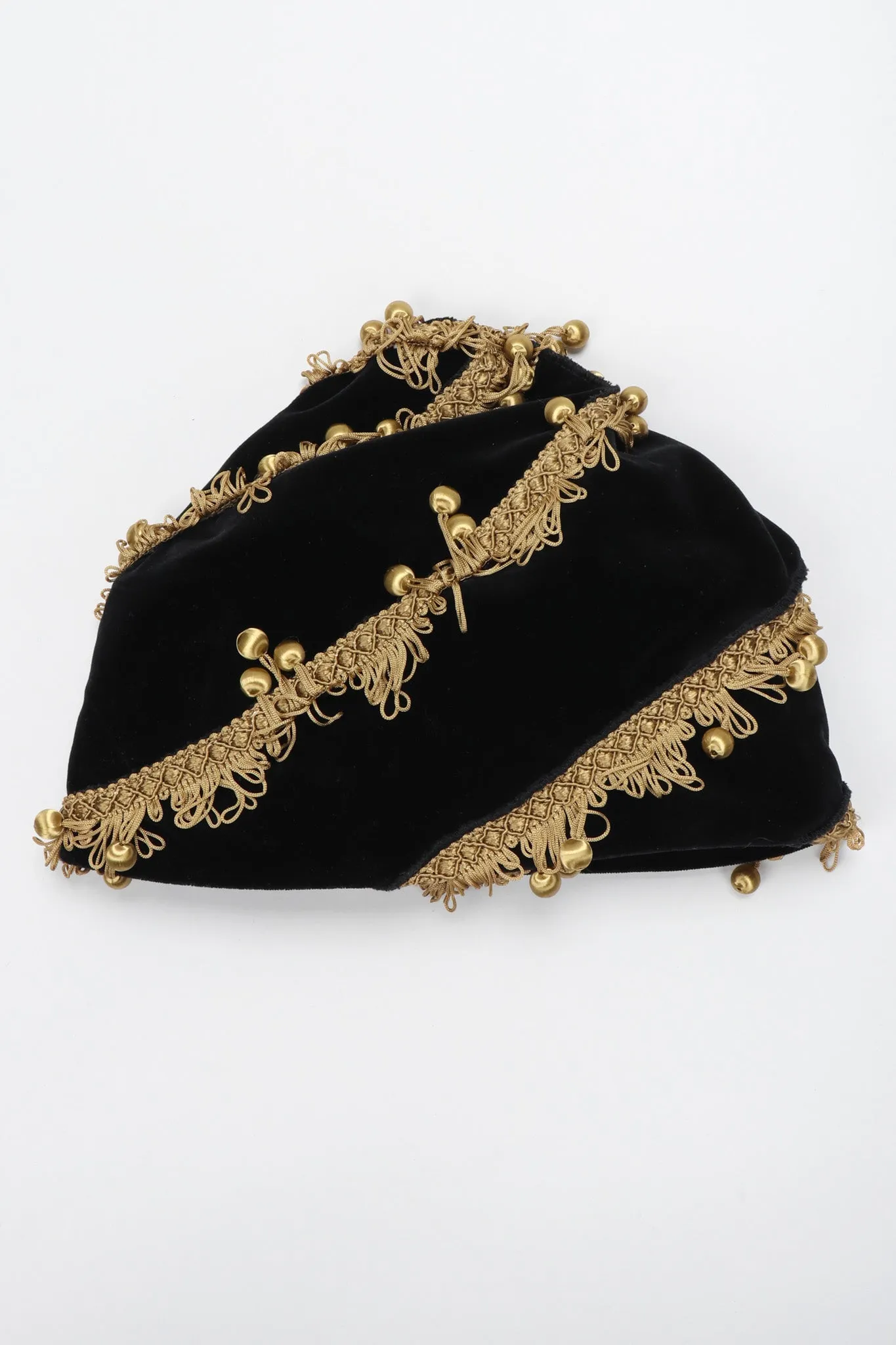 Velvet Ball Fringe Hat