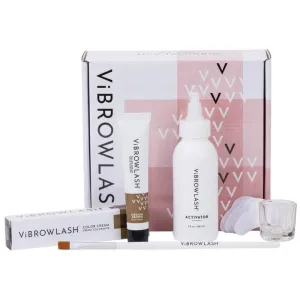 ViBrowLash Mini Kit - Certified Vegan and Cruelty-Free Lash & Brow Tint - MEDIUM BROWN