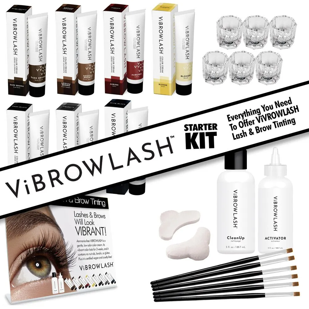 Vibrowlash STARTER KIT - Certified Vegan and Cruelty-Free Lash & Brow